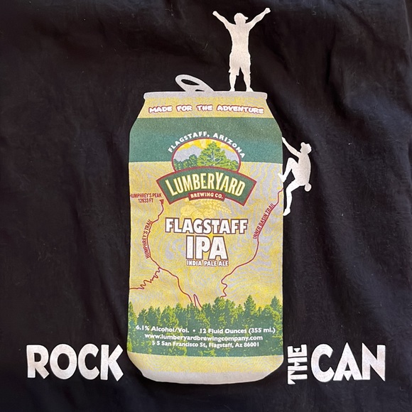 Lumberyard Brewing Co Other - Lumberyard Brewing Co. Rock The Can XL T-Shirt EXC